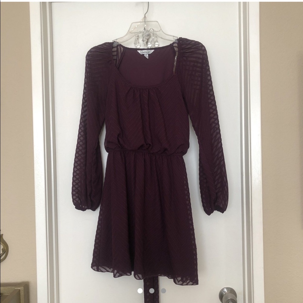 Purple dress